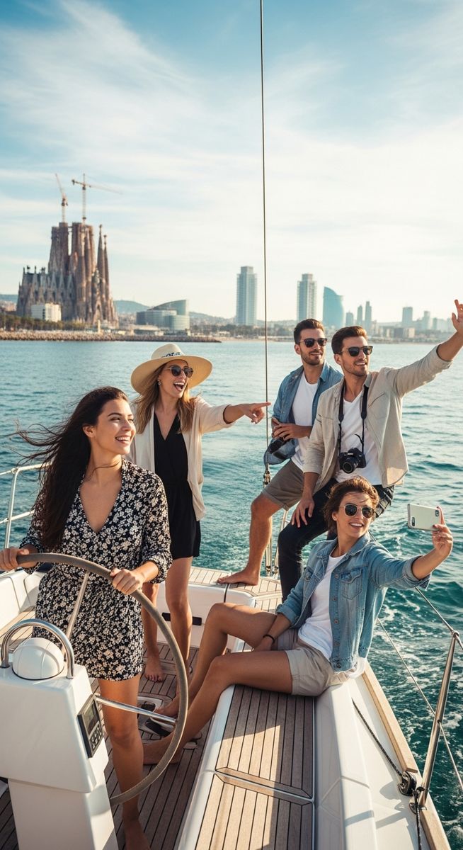 a photo illustrating 5. sailing trip in Barcelona