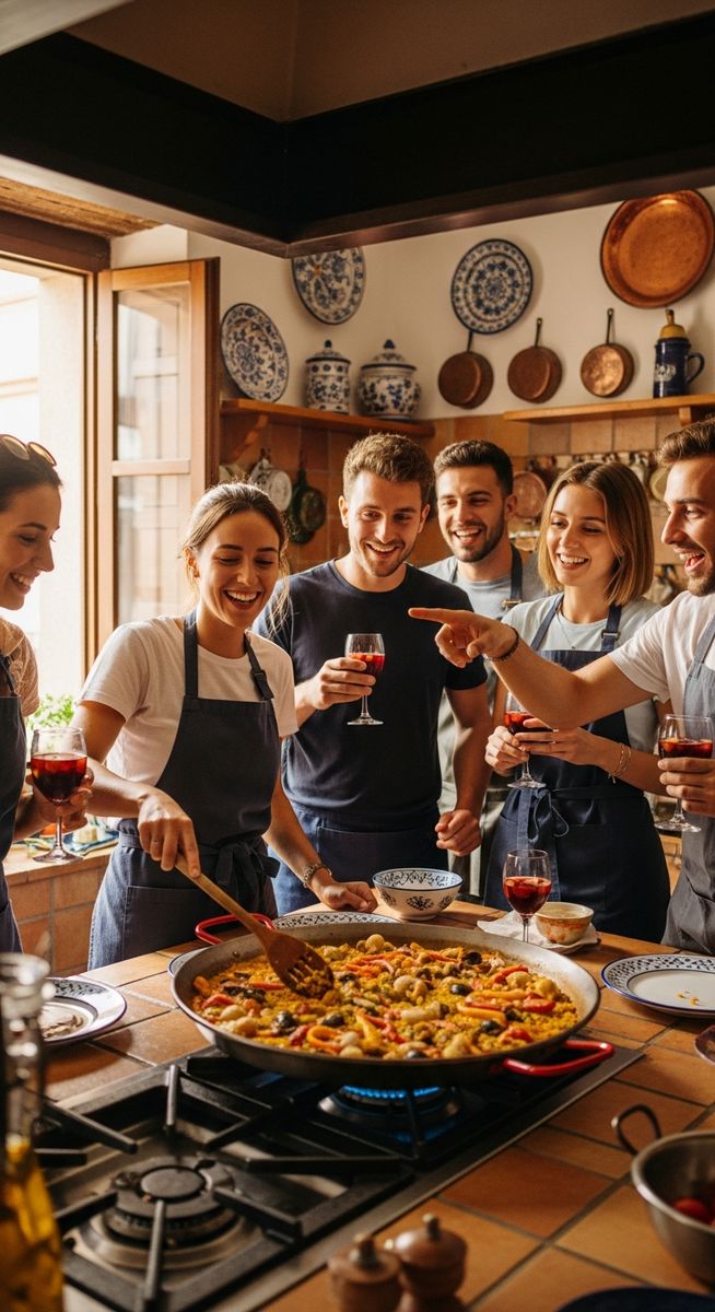 a photo illustrating 7. paella cooking class in Barcelona