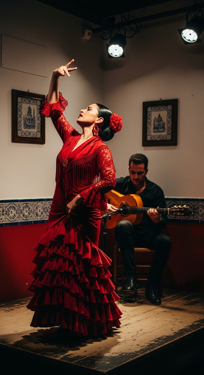 a photo illustrating 2. experience flamenco in seville in Spain