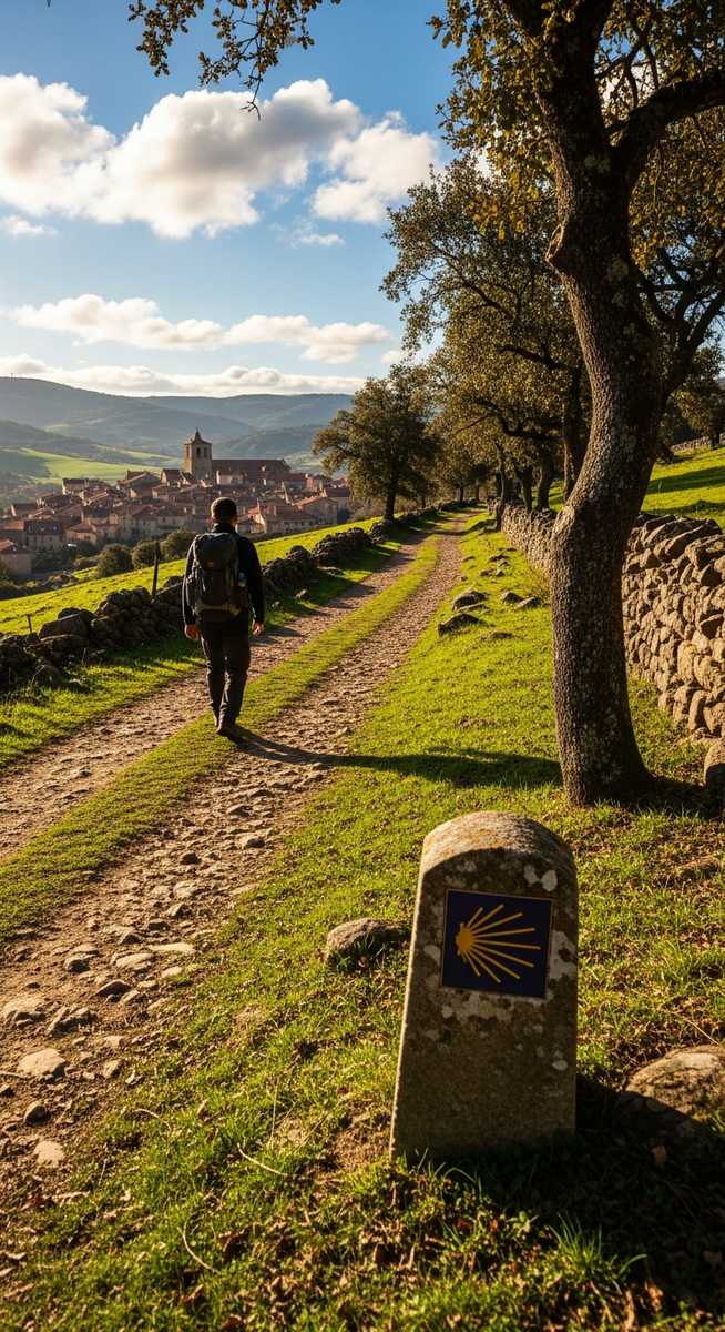 a photo illustrating 3. walk the camino de santiago in Spain