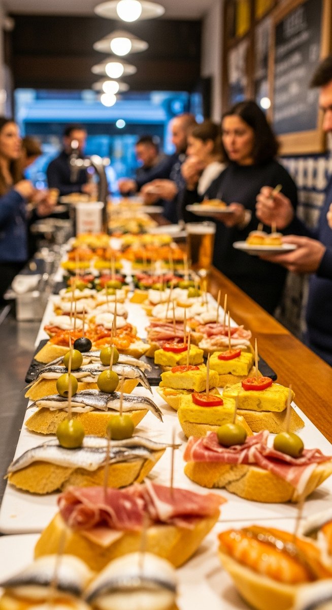 a photo illustrating 7. taste pintxos in san sebastian in Spain