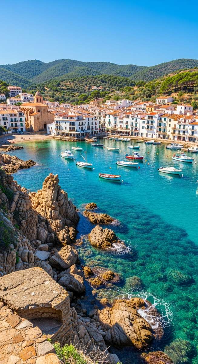 a photo illustrating cadaqués on the Costa Brava