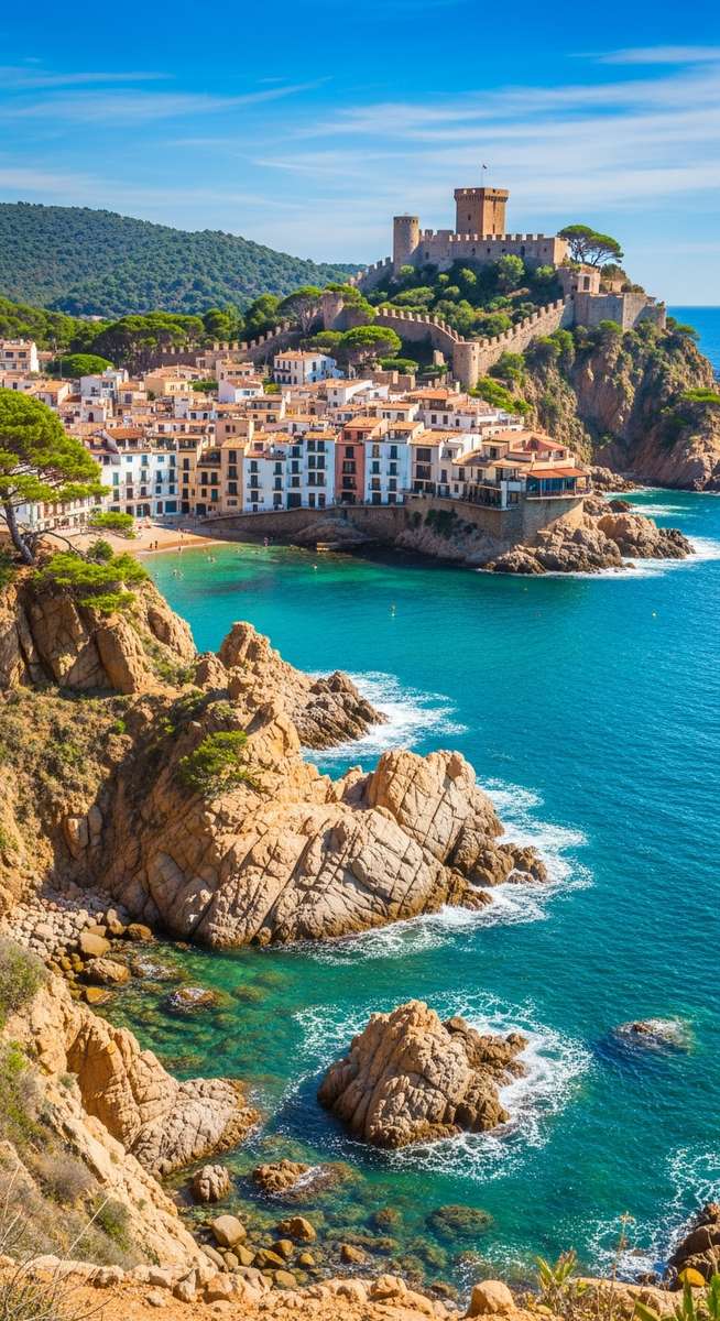 a photo illustrating tossa de mar on the Costa Brava
