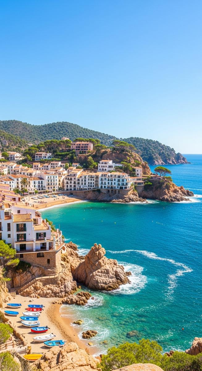 a photo illustrating llafranc on the Costa Brava
