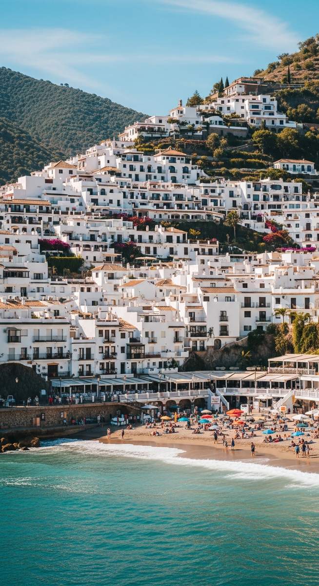 a photo illustrating frigiliana on the Costa del Sol