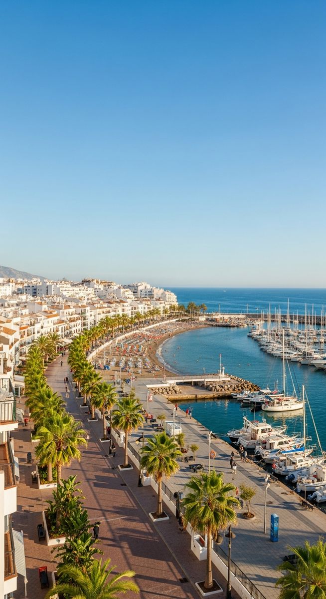 a photo illustrating benalmádena on the Costa del Sol