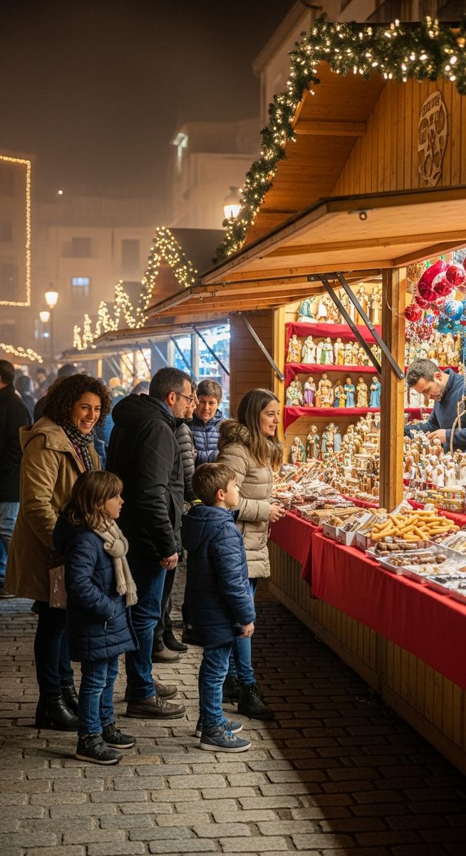 a travel photo from christmas markets spain