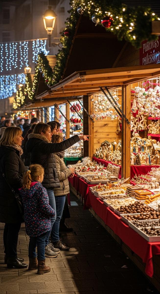 a travel photo from christmas markets spain