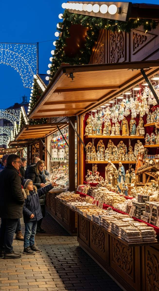 a travel photo from christmas markets spain