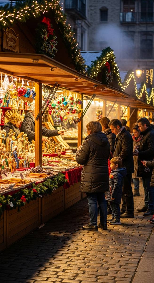 a travel photo from christmas markets spain