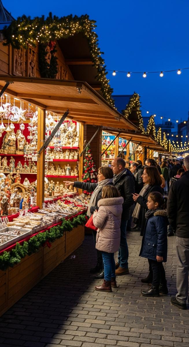 a travel photo from christmas markets spain