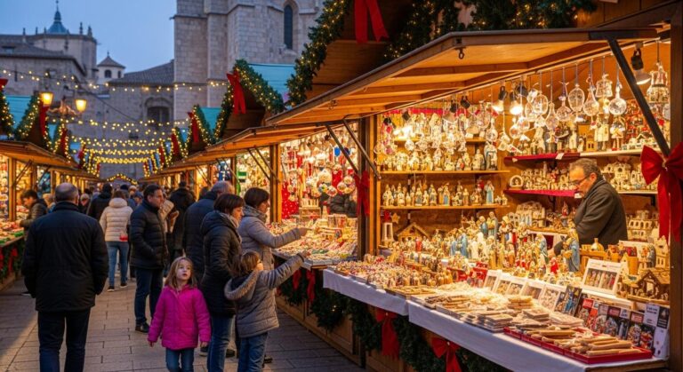 a travel photo from christmas markets spain