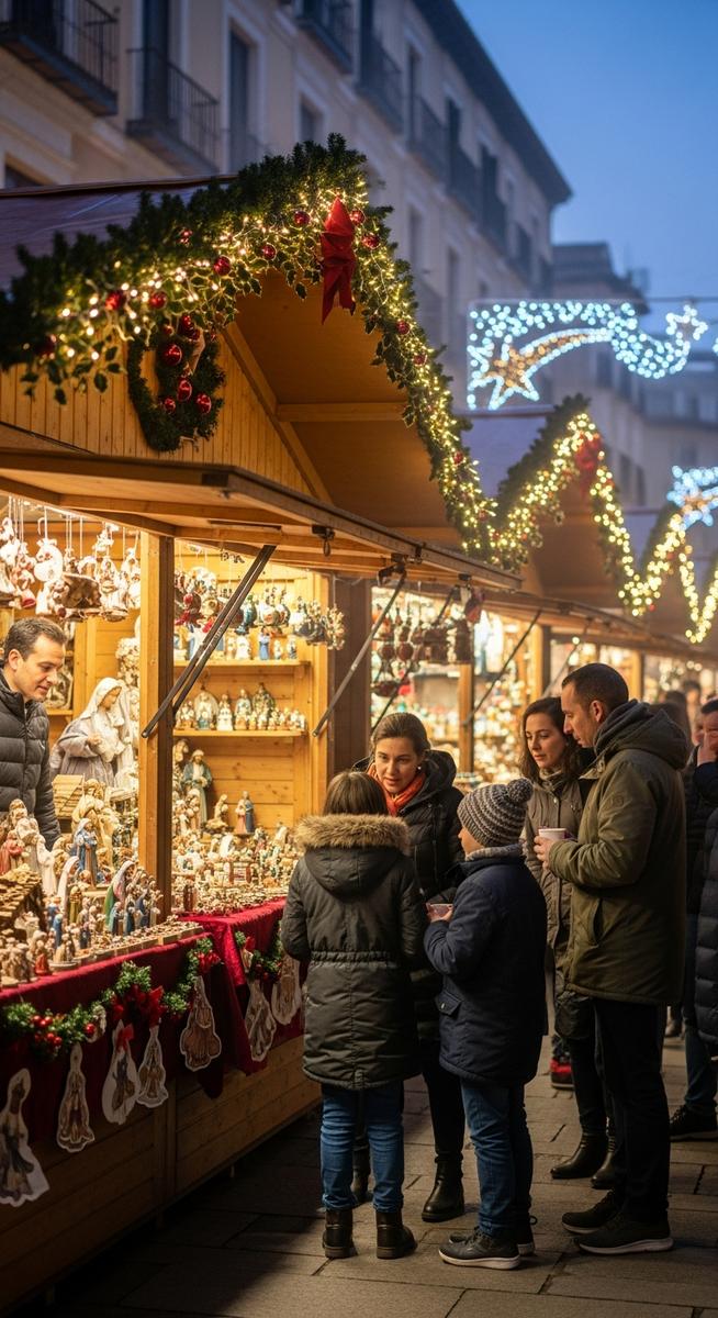 a travel photo from christmas markets spain