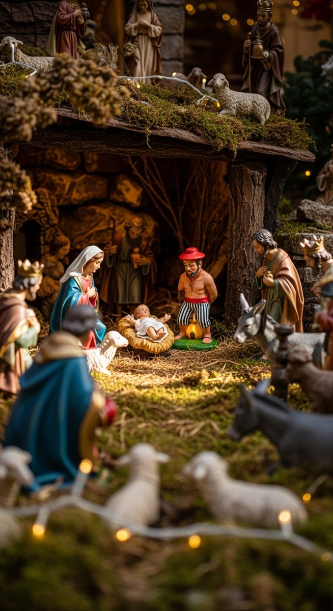 a photo illustrating 3. el caganer in Spain during Christmas