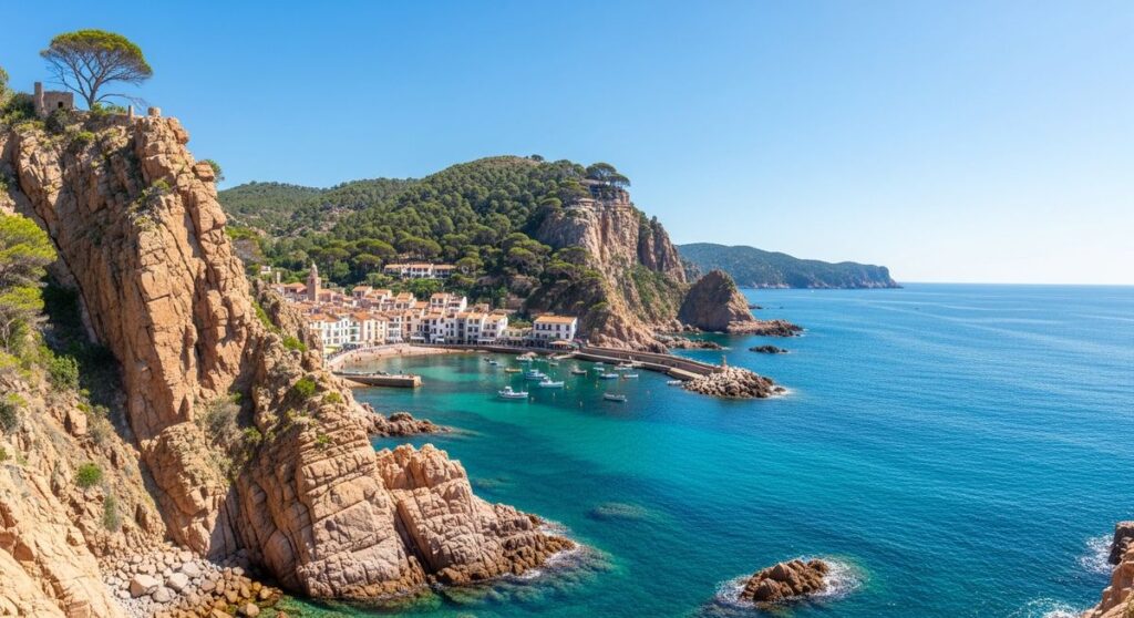a travel photo from costa brava barcelona