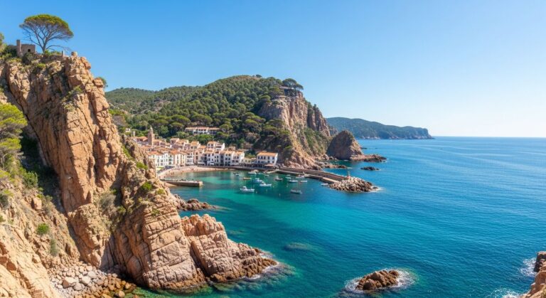 a travel photo from costa brava barcelona