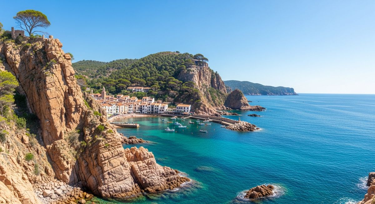 a travel photo from costa brava barcelona