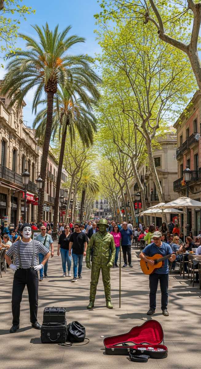 a travel photo from dangerous areas barcelona