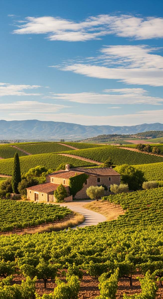 a photo illustrating 5. penedès wine region in Barcelona