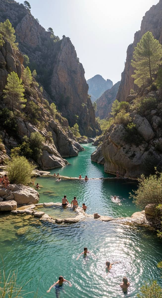 a photo illustrating 9. montanejos in Valencia