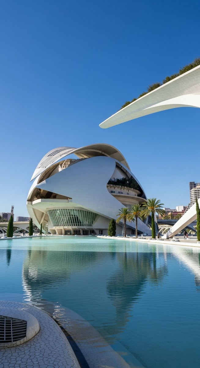 a famous Valencia building or Gaudi architecture