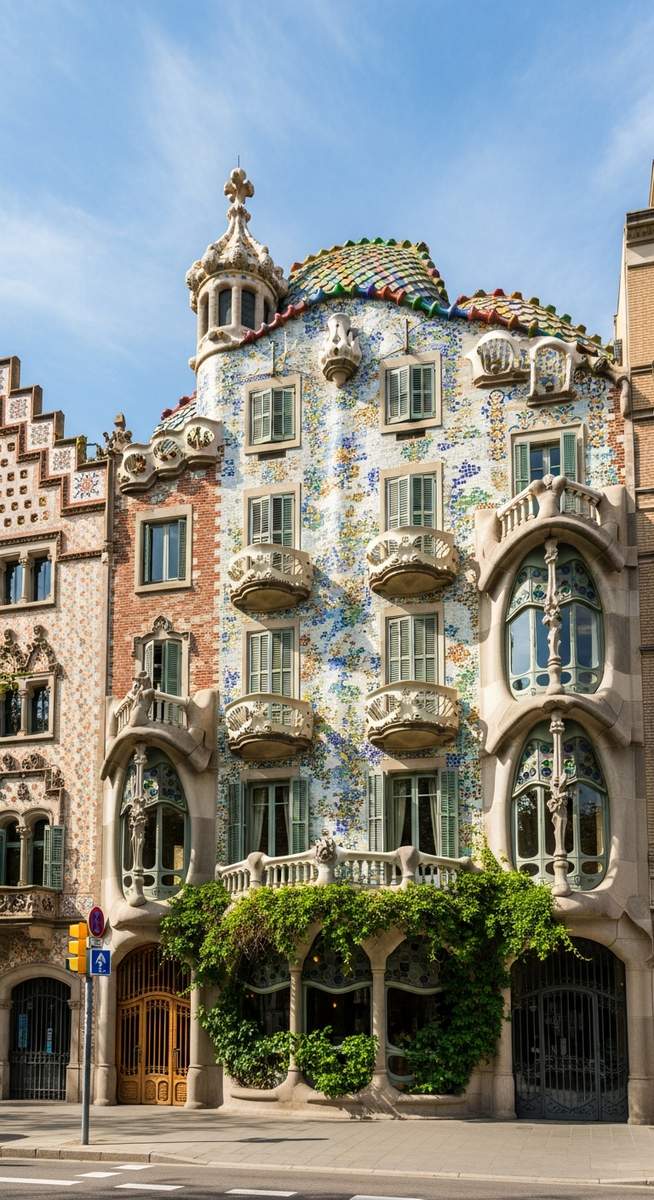 a photo illustrating 11. casa vicens in Barcelona