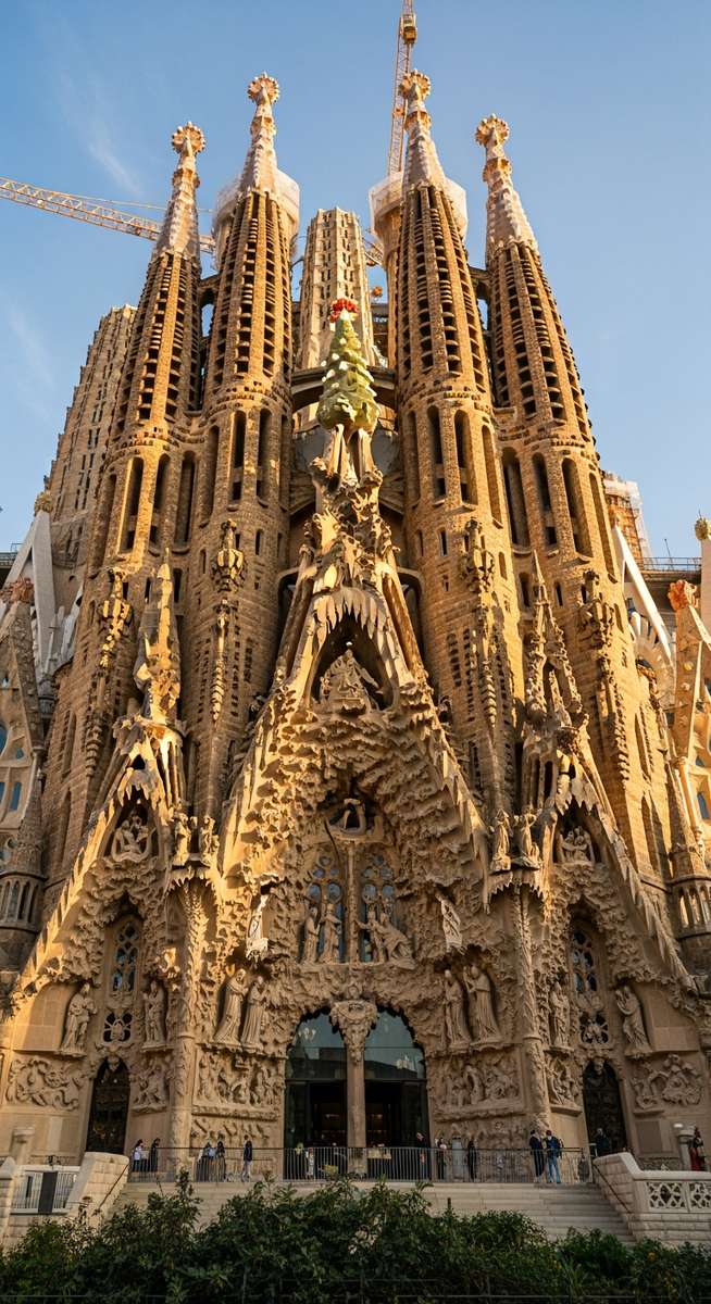 a photo illustrating 1. sagrada famรญlia in Barcelona