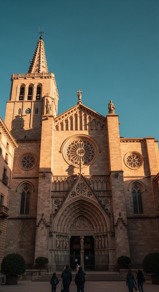 a photo illustrating 3. santa maria de montserrat in Barcelona