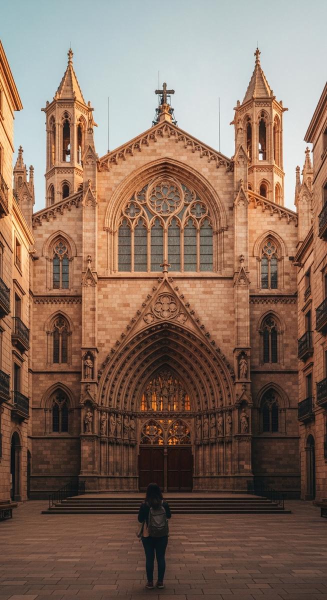 a photo illustrating 9. iglesia de sant pau del camp in Barcelona