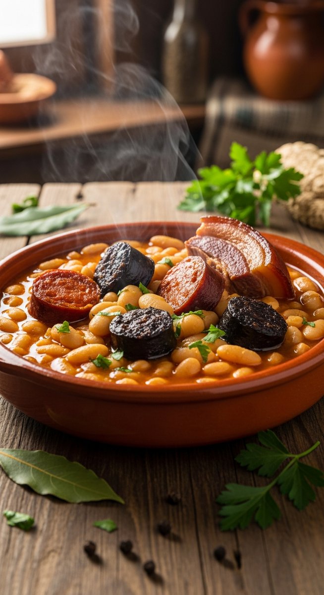 a photo illustrating 14. fabada asturiana in Spain