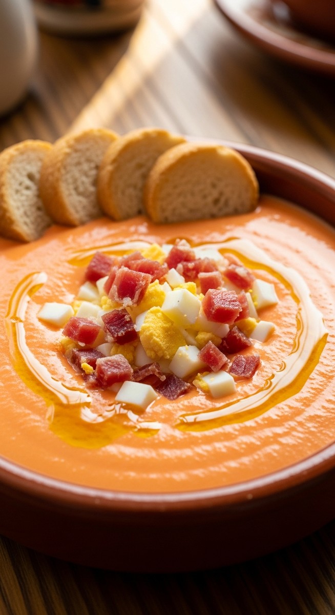 a photo illustrating 4. salmorejo in Spain