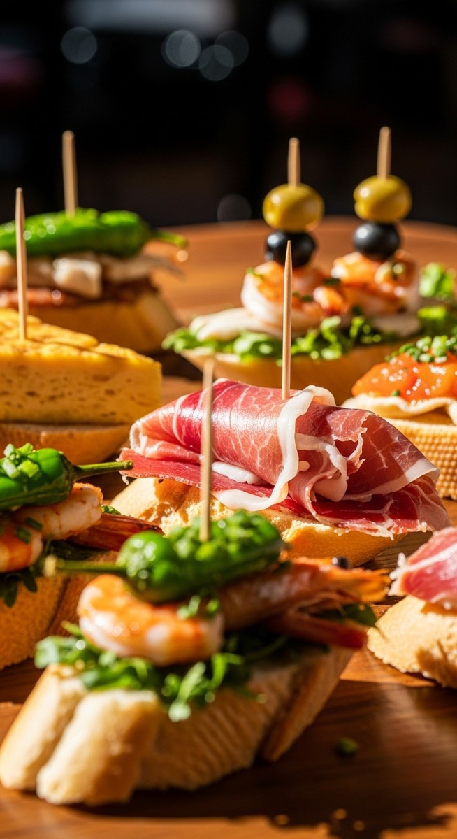 a photo illustrating 6. pintxos in Spain