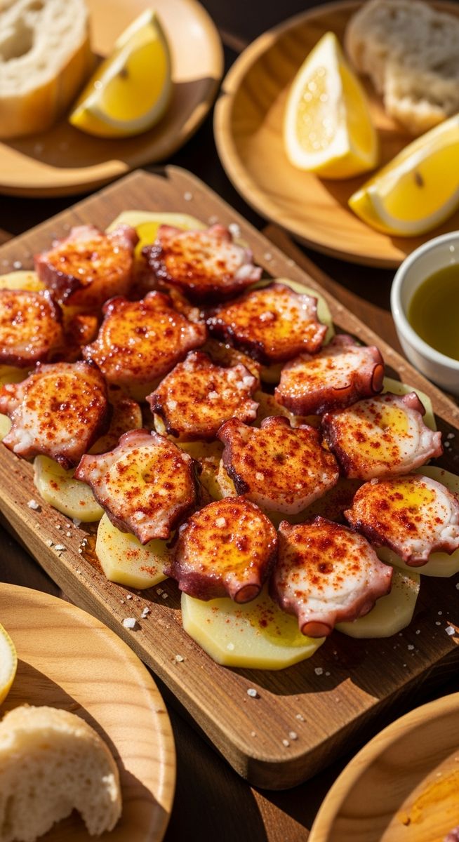 a photo illustrating 9. pulpo a la gallega in Spain