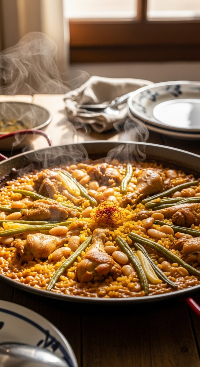 a photo illustrating 1. paella valenciana in Valencia