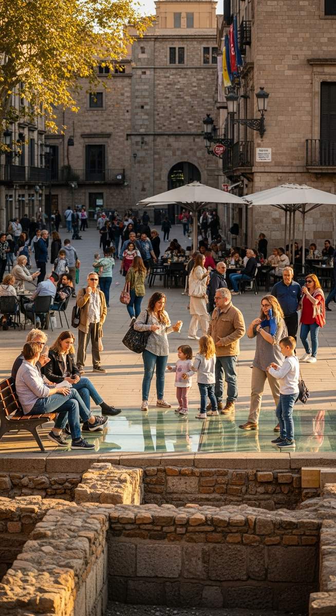 a photo illustrating 15. barcelona history museum (muhba) in Barcelona