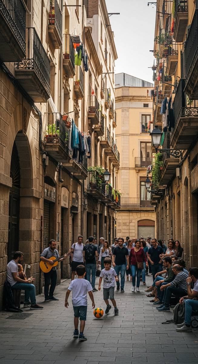 a photo illustrating 20. discover el raval in Barcelona