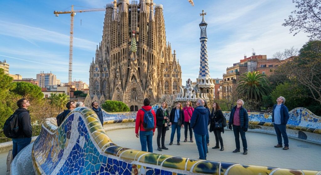 a travel photo from gaudi tours barcelona