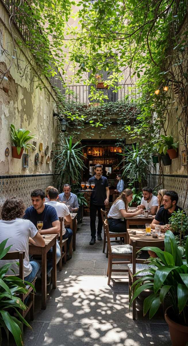 a photo illustrating 14. el jardรญ bar in Barcelona