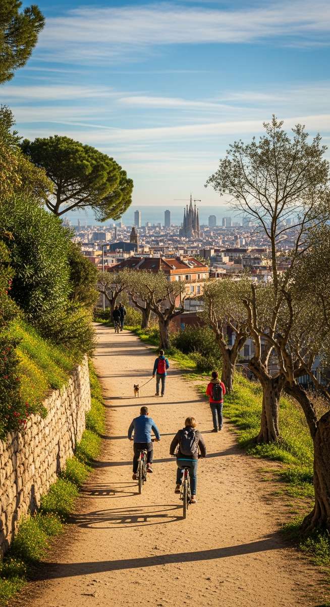 a photo illustrating 16. carretera de les aigรผes in Barcelona