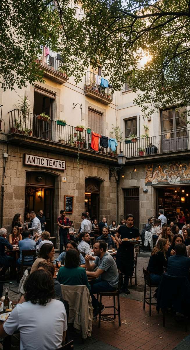 a photo illustrating 20. antic teatre in Barcelona