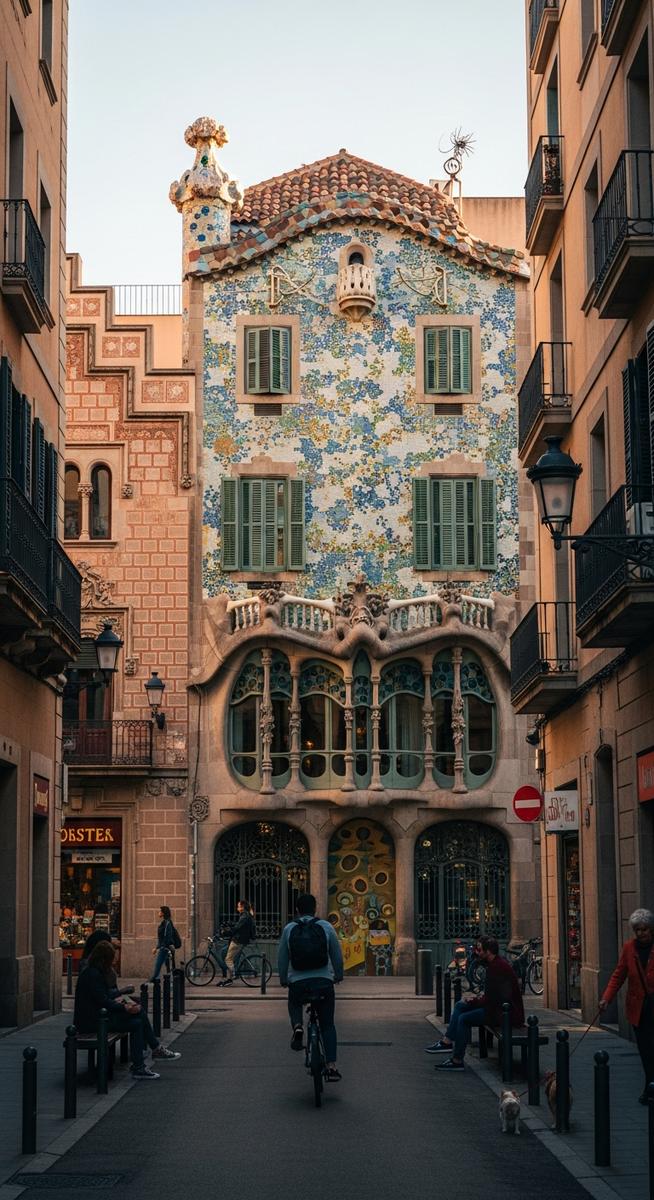 a photo illustrating 4. casa vicens in Barcelona