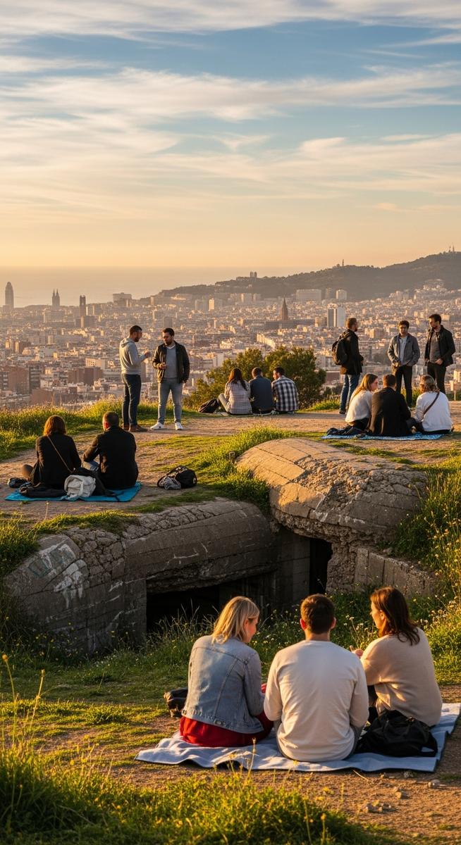a photo illustrating 5. bunkers del carmel in Barcelona