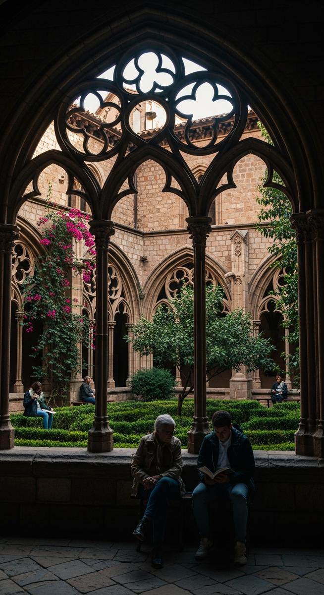 a photo illustrating 7. monestir de pedralbes (pedralbes monastery) in Barcelona