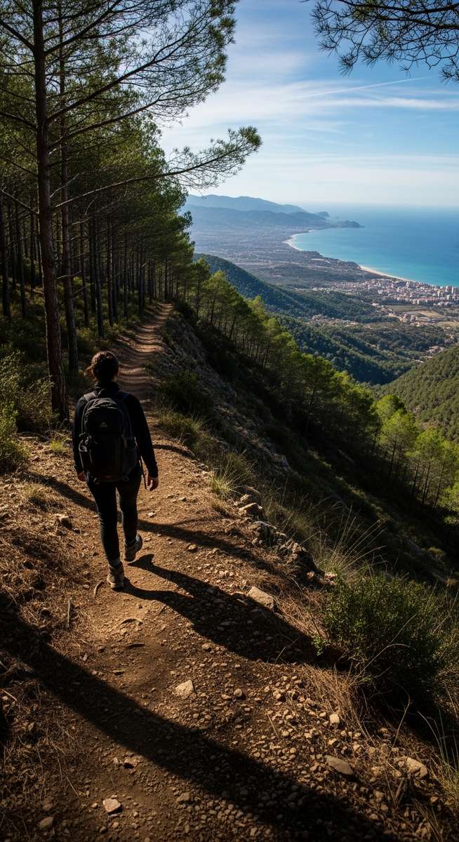 a travel photo from hiking barcelona