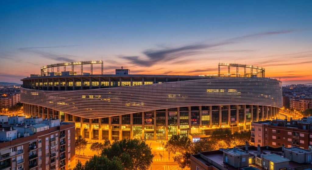 a travel photo from hotels near camp nou barcelona as a hotel option