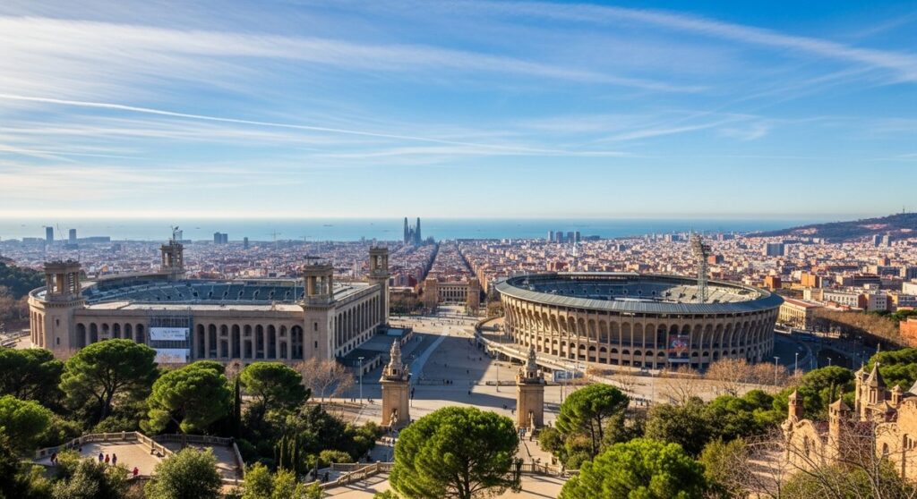 a travel photo from hotels near olympic stadium barcelona as a hotel option