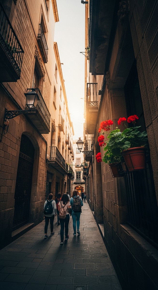 a Barcelona street or landmark for travel inspiration