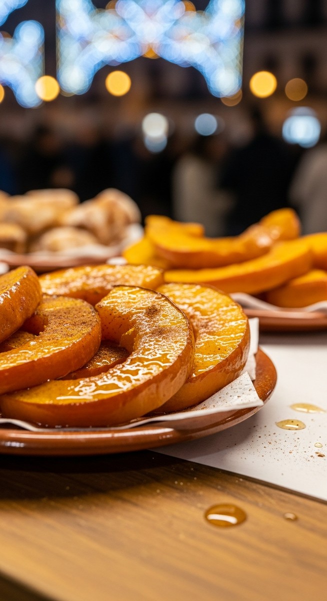 a photo illustrating roasted pumpkin in Spain