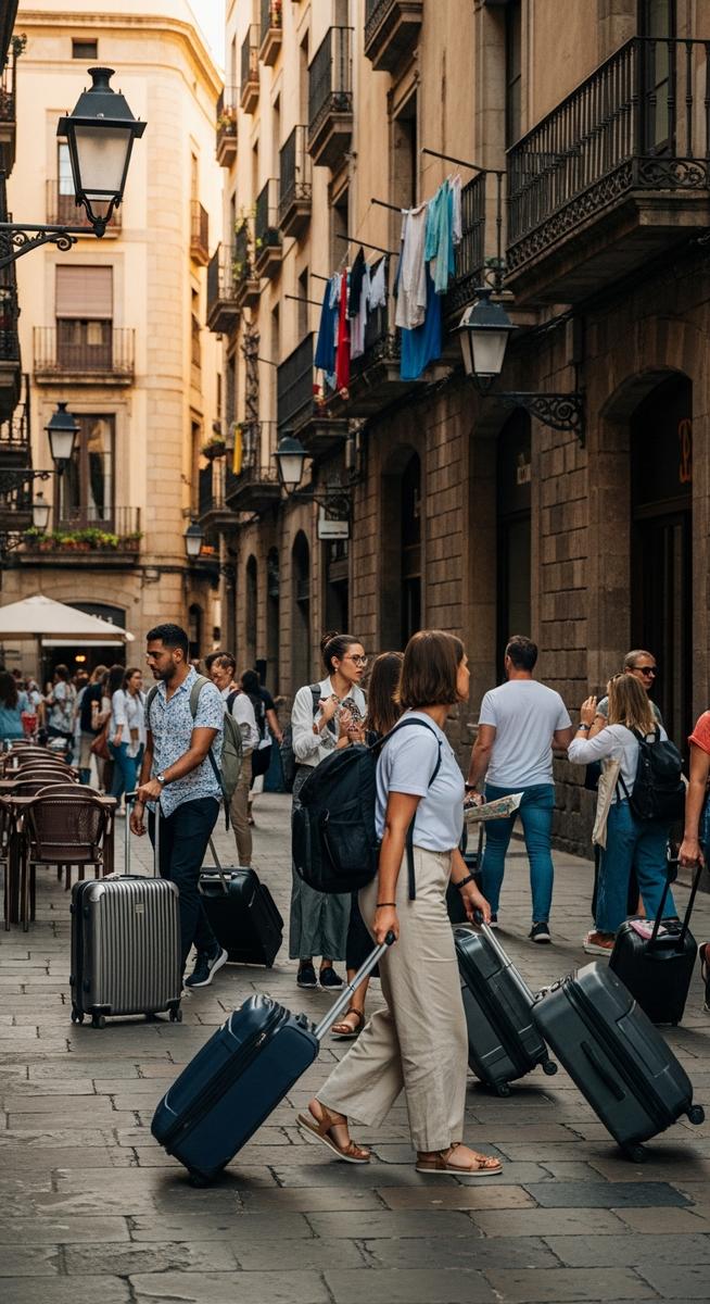 a travel photo from luggage storage barcelona