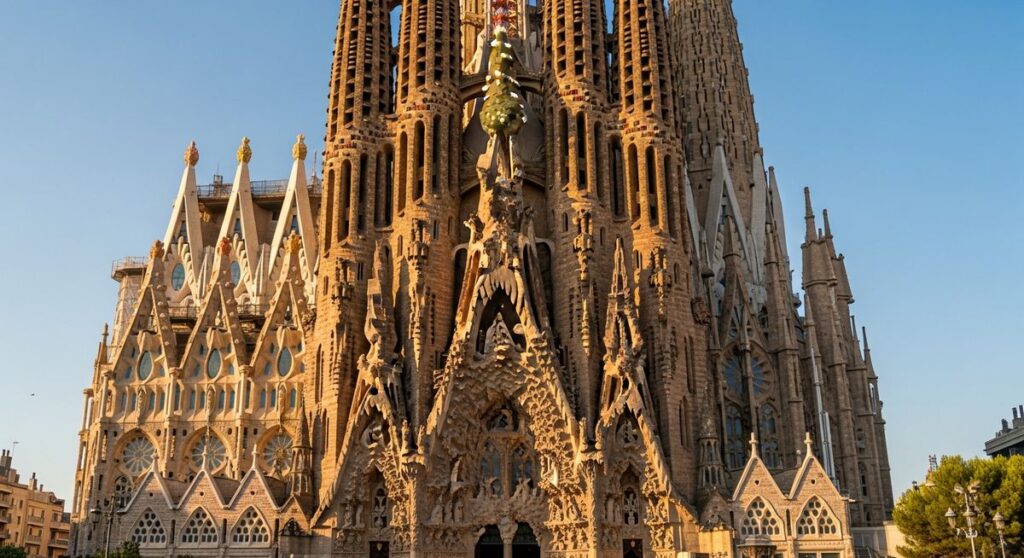 a photo illustrating 1. sagrada família in Barcelona